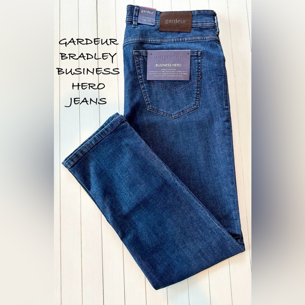 GARDEUR Bradley Business Hero Denim Jeans Stone Blue